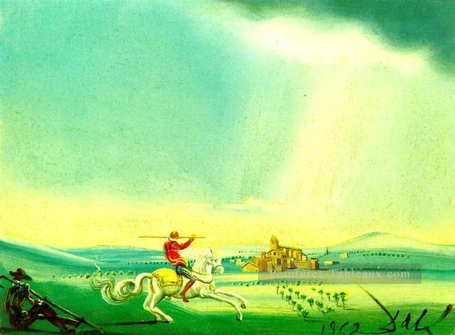St George and the Dragon Salvador Dali Oil Paintings